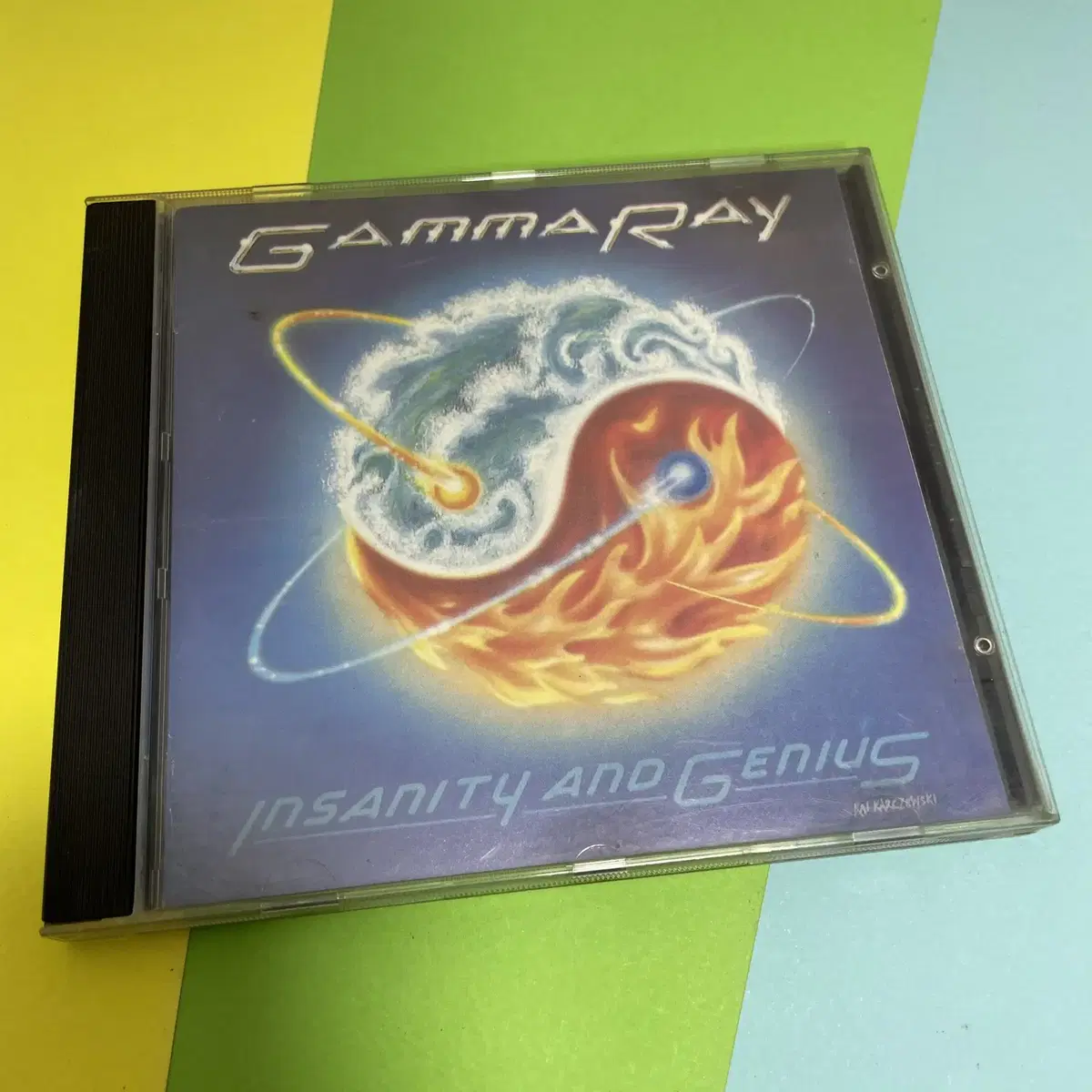 [중고음반/CD] 헤비메탈 감마레이 Gamma Ray 3집 Insanit